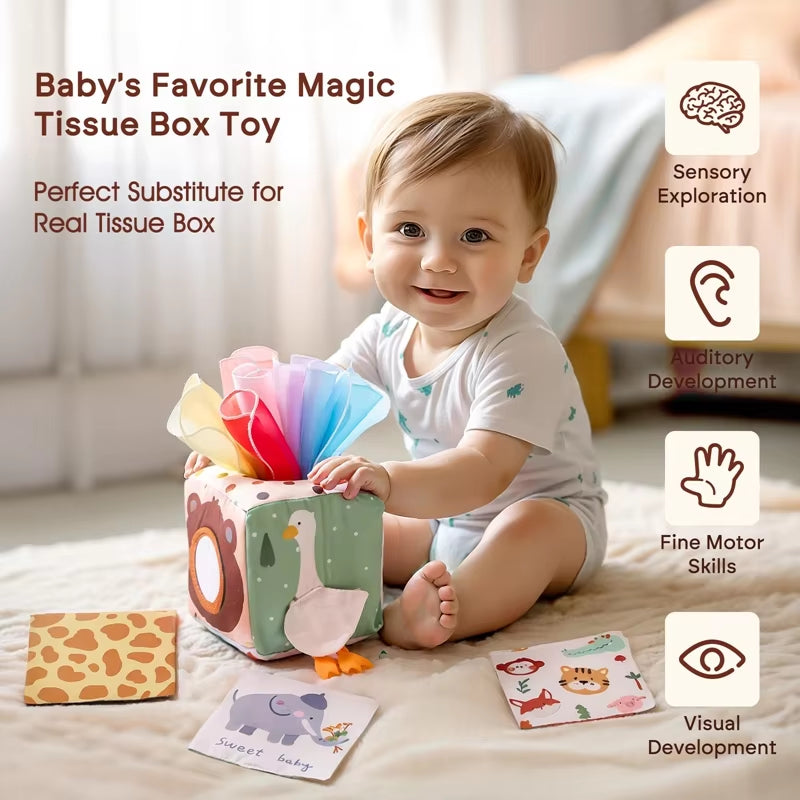 Cotton Magic Tissue Box Toy