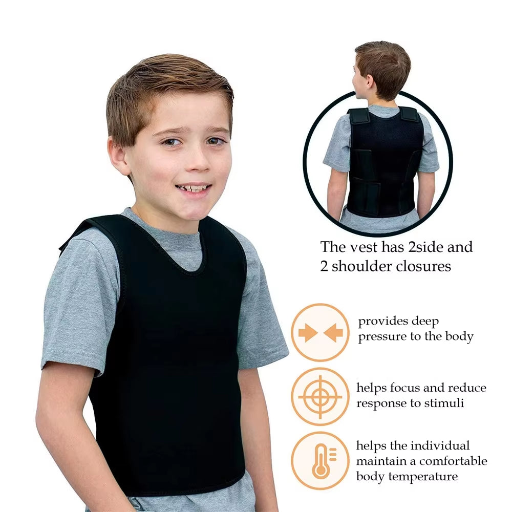 Deep Pressure Breathable Vest for Kids 