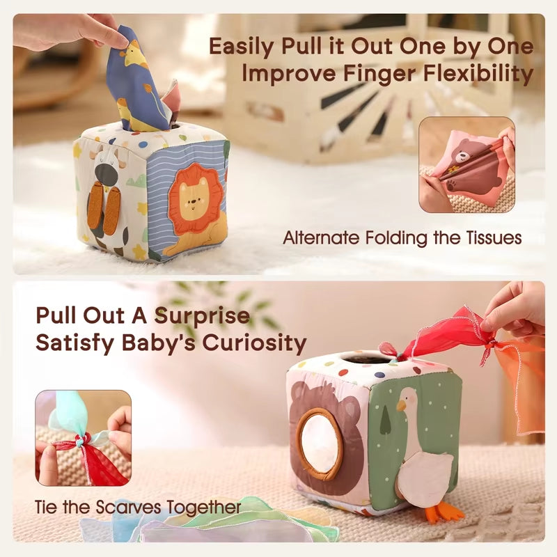 Cotton Magic Tissue Box Toy